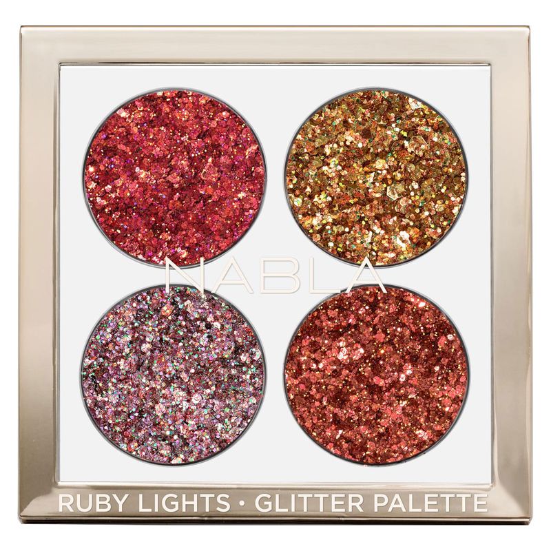 Nabla Glitter Palette Ruby 4 G