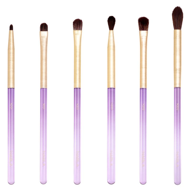 Set di pennelli per occhi Nabla Amethyst Detail