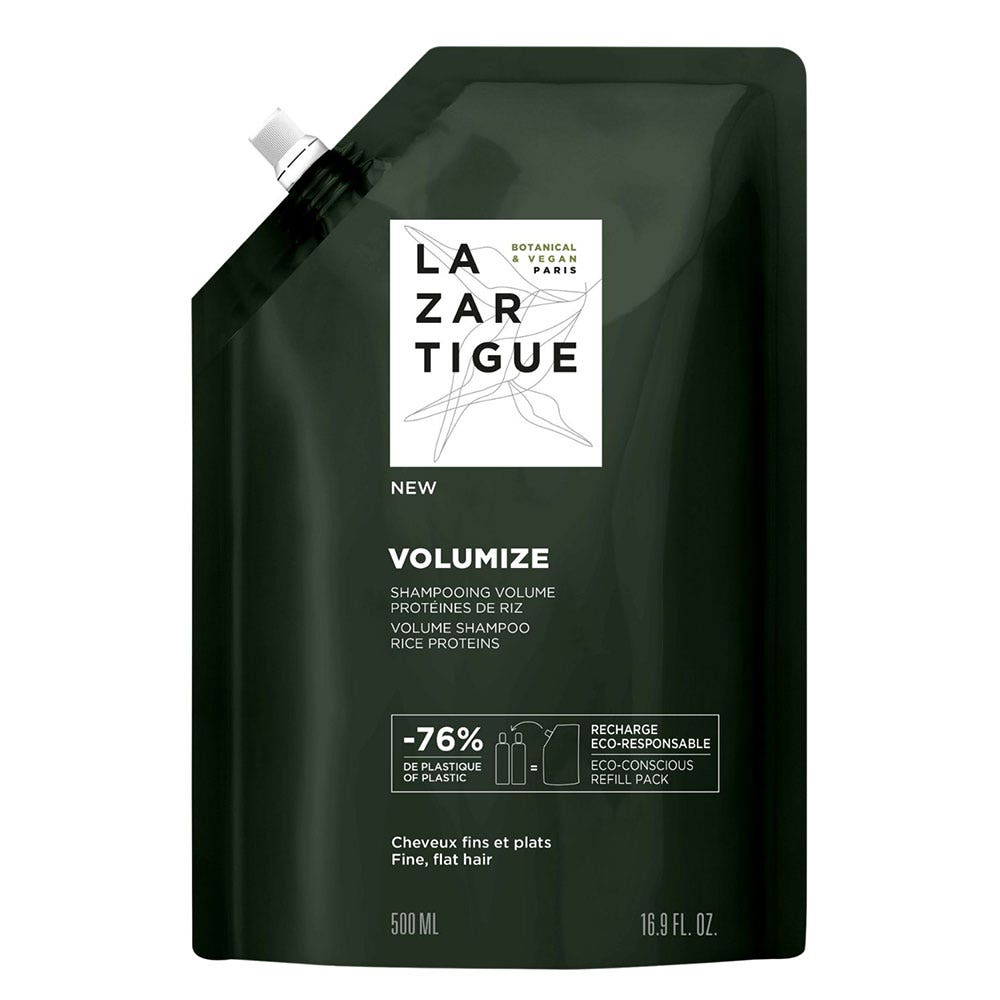 Lazartigue Volumize Volume Shampoo — shampoo volumizzante ricarica 500 ml