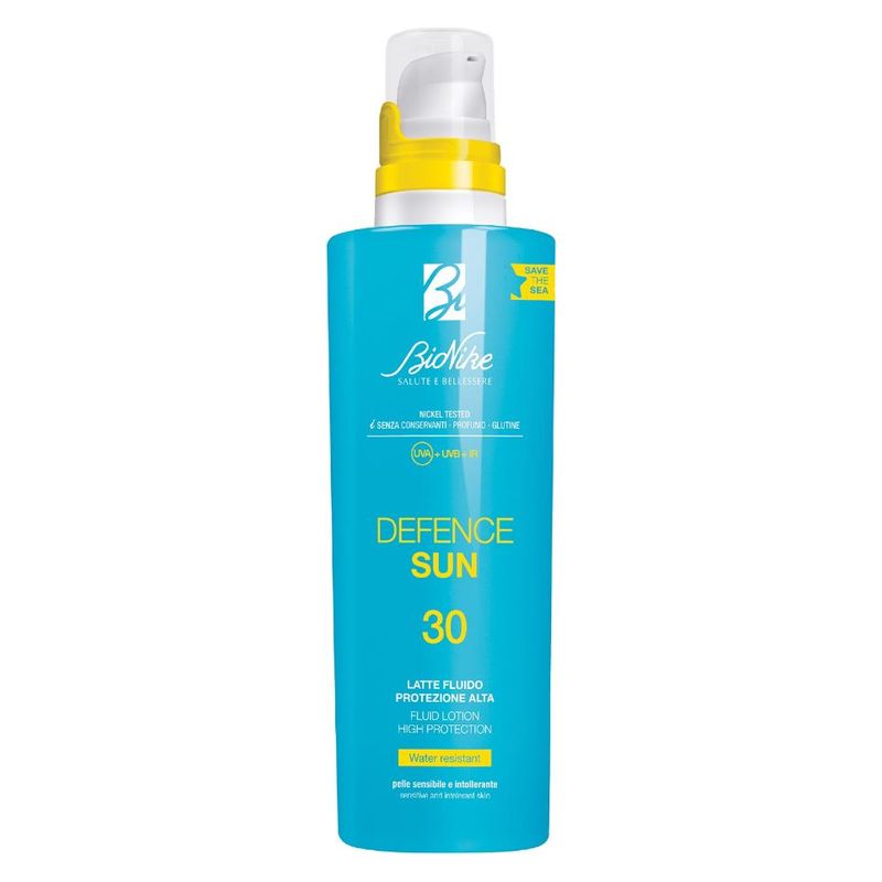 Bionike Sun Defence Latte Fluido SPF 30 200 ml — Solare viso