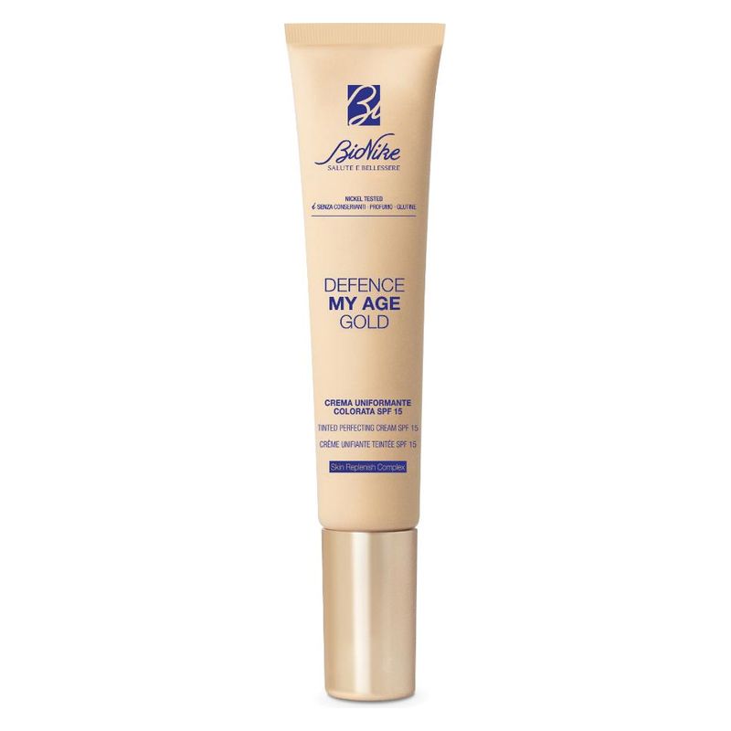 Bionike Defence My Age Gold Tónovací sjednocující krém SPF15 40 ml 