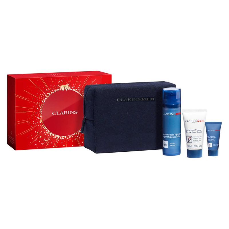 Clarins Cofanetto Men Baume Super Hydratant