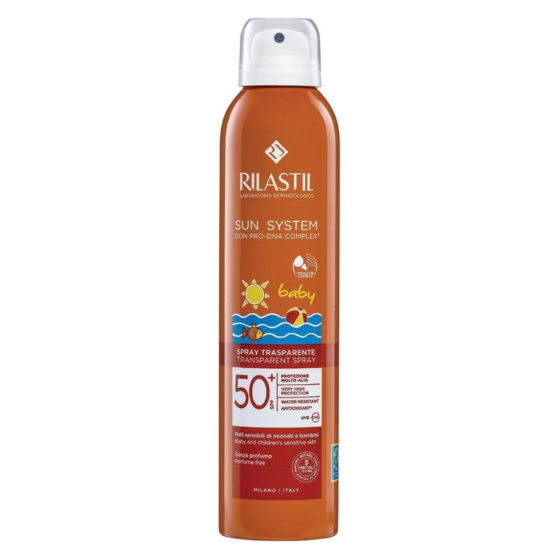 Rilastil Sun System Baby Transparent Spray Spf 50+ 200 Ml 