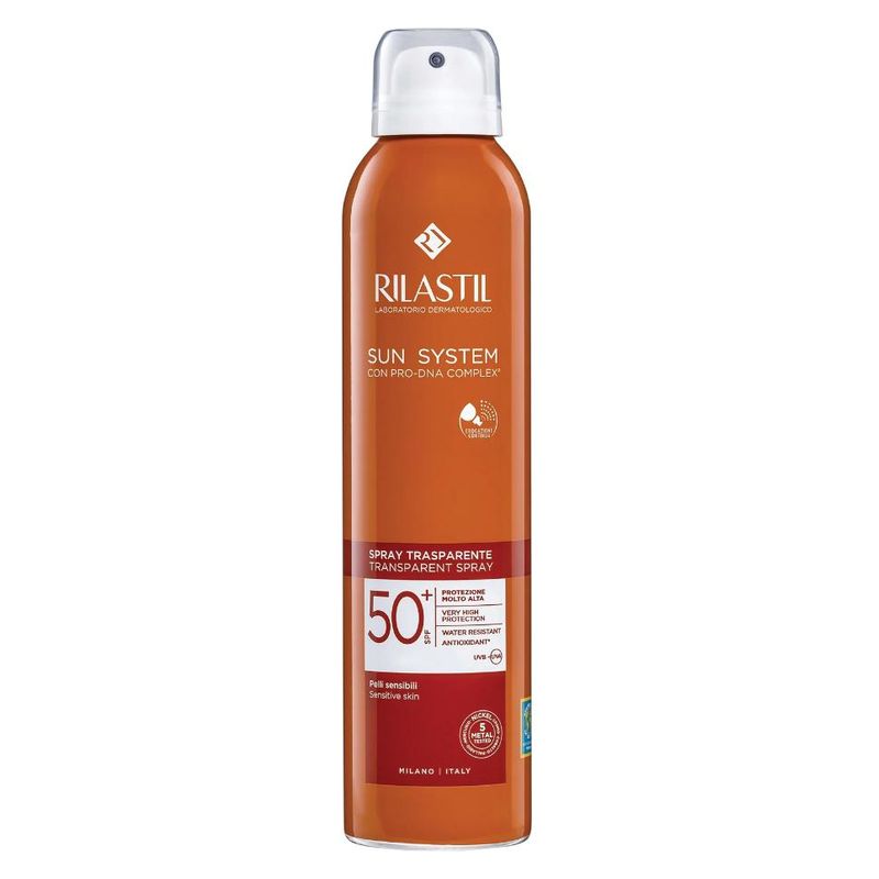 Rilastil Sun System Transparent Spray Spf 50+ 200 Ml 