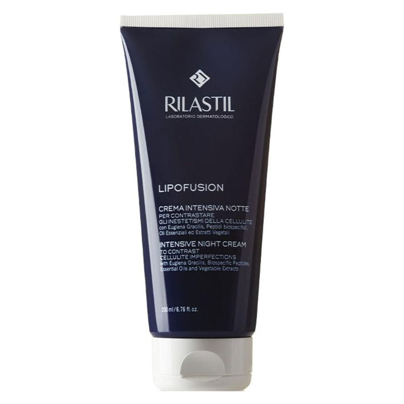 Rilastil Lipofusion Intensive Night Cream Cellulite Blemishes 200 Ml 