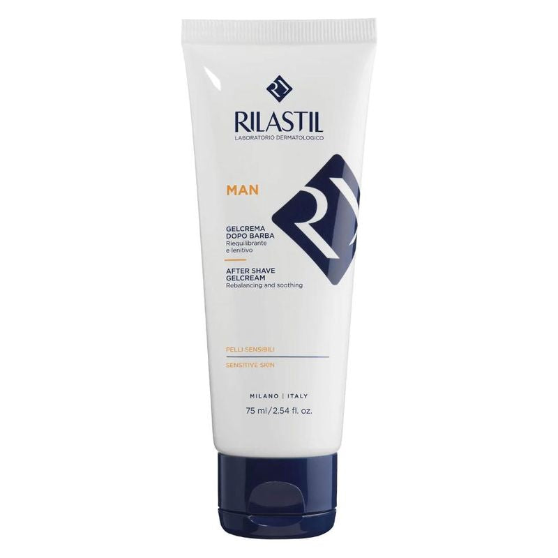 Rilastil Man Gel Cream After Shave Rebalancing and Soothing 75 ml 
