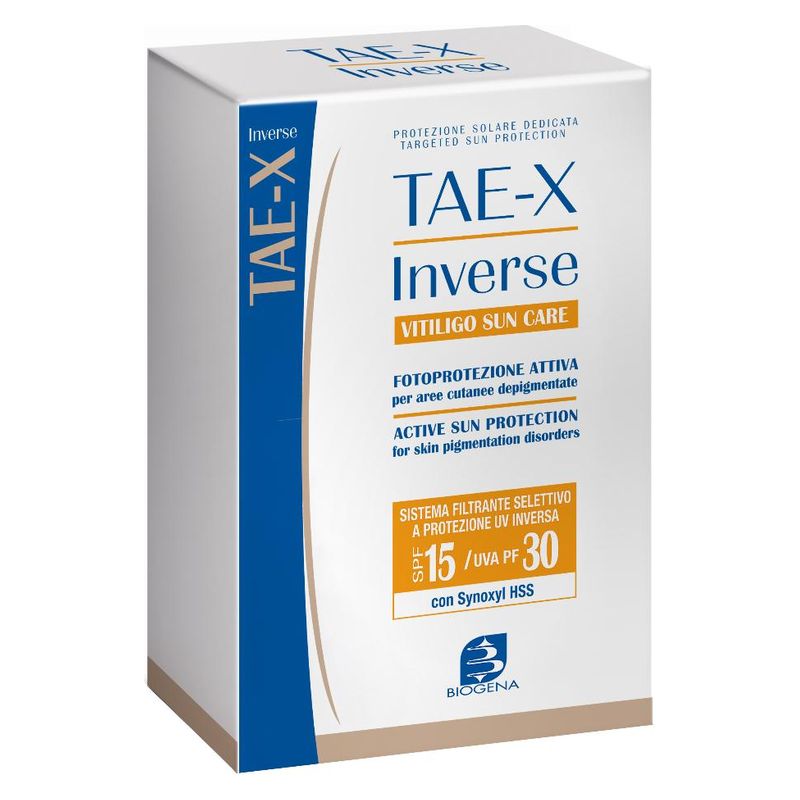Biogena Tae-X Inverse Vitiligo Suncare SPF 15 50 Ml 