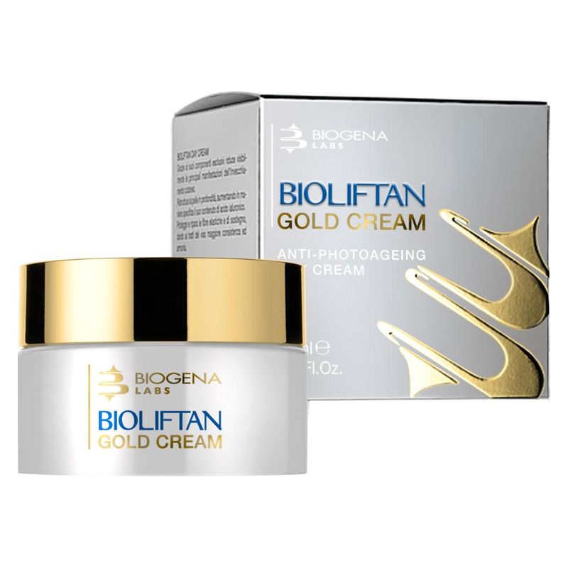 Biogena Bioliftan Gold Crema Anti-Fotoinvecchiamento 50 Ml