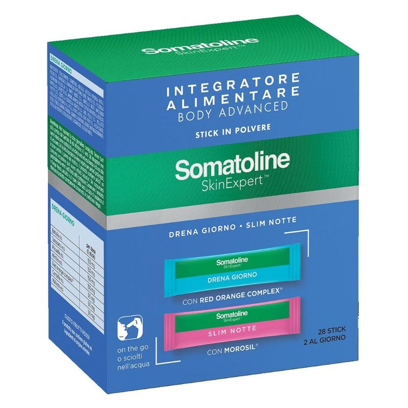 Somatoline Integratore Alimentare Body Advanced Stick In Polvere 28 Pz
