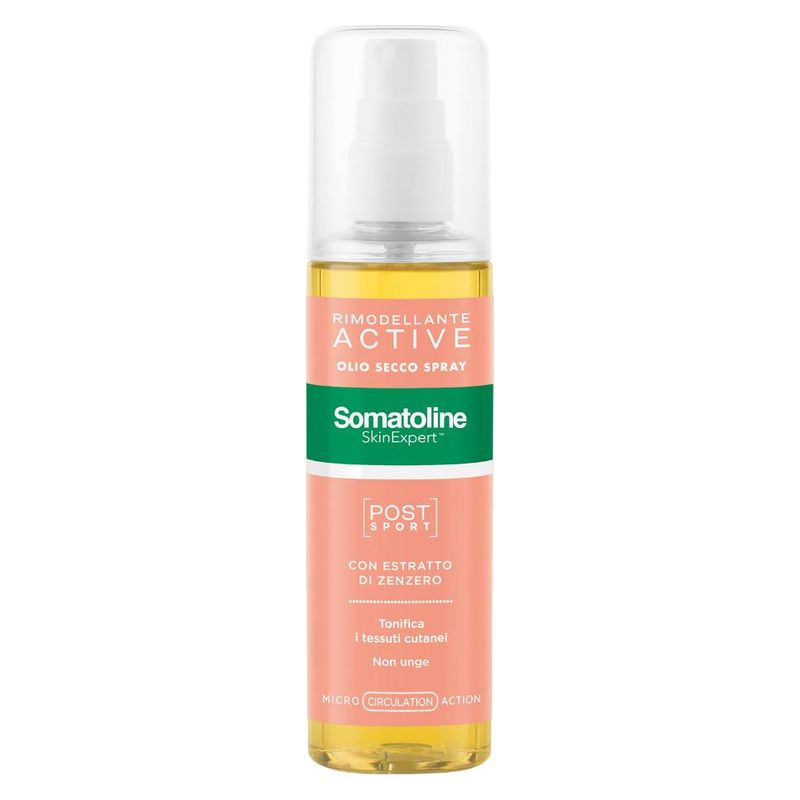 Somatoline Active Olio Secco Spray Rimodellante [Post Sport] 125 Ml