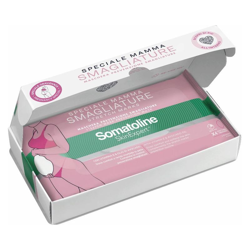 Somatoline Maschera Prevenzione Smagliature Speciale Mamma 4 Pz
