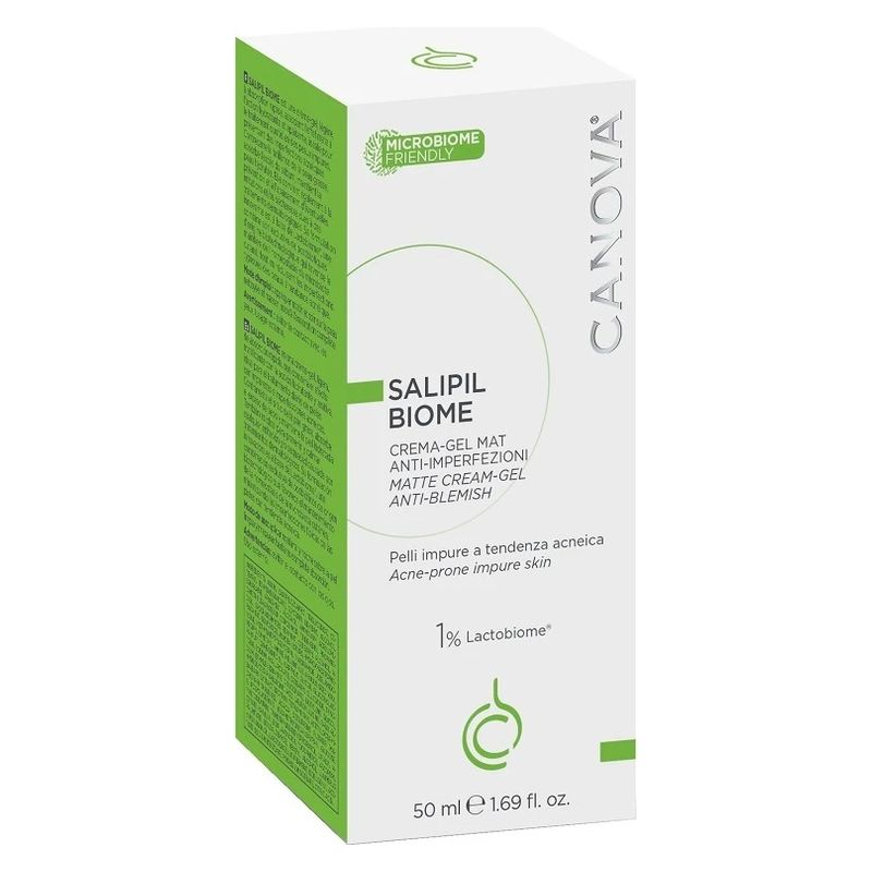 Canova Salipil Biome Krém-Gel Mat Anti-Nedokonalosti 50 ml 