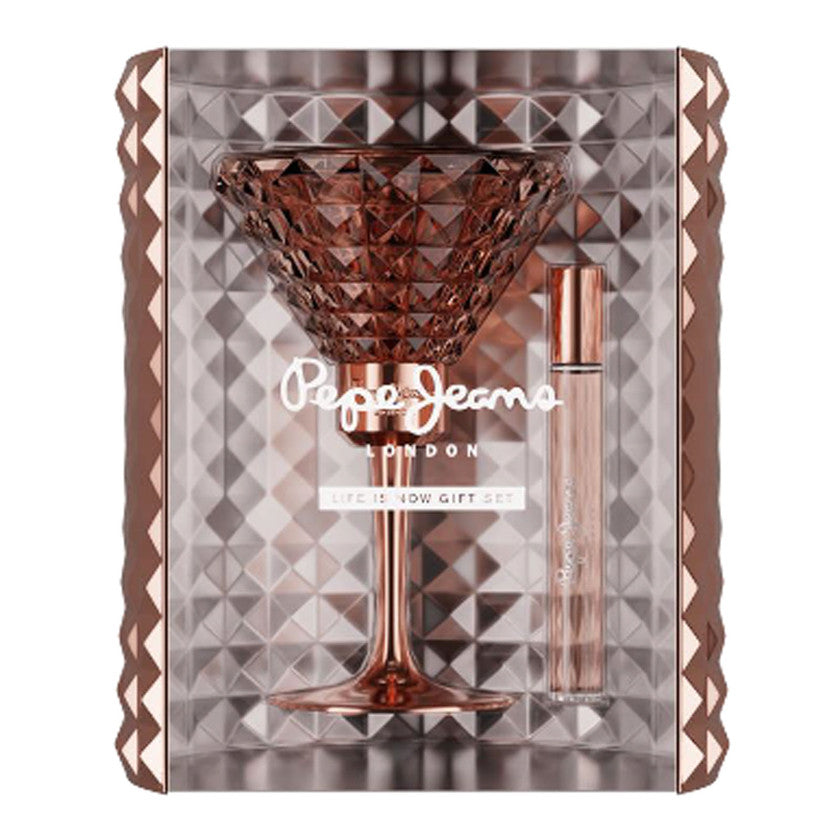 Pepe jeans Cofanetto Pepe Jeans For Her Eau De Parfum Spray 80 Ml + Edp 10 Ml