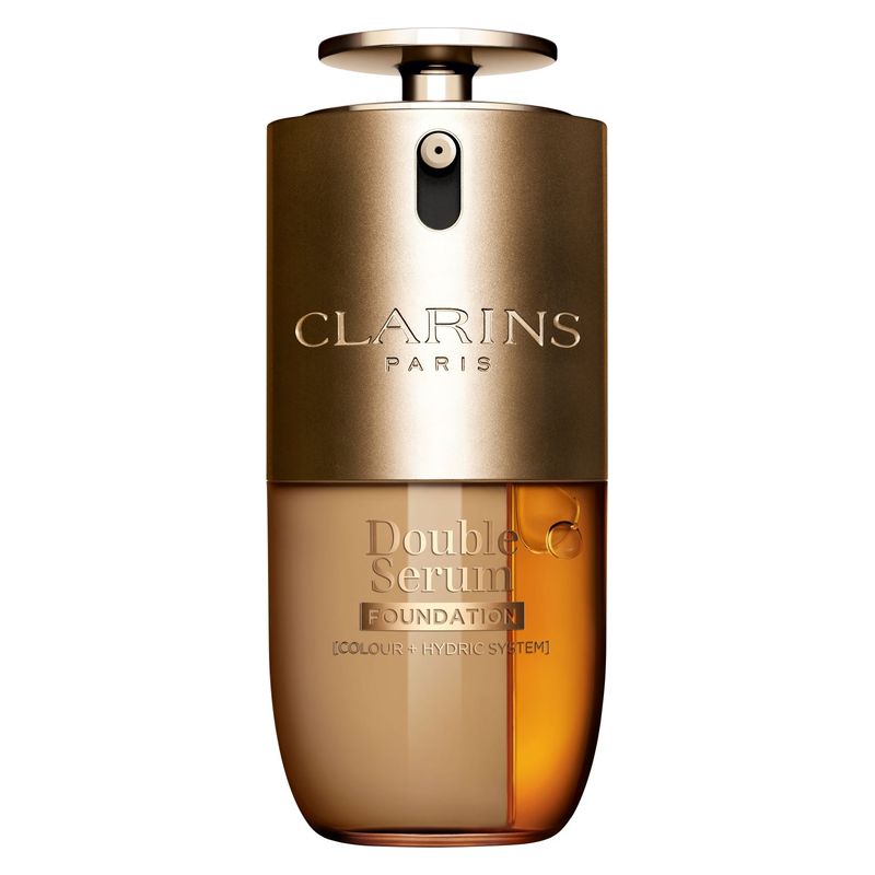Clarins Double Serum Foundation — hybrid serum-makeup foundation 30 ml - nuance M5W