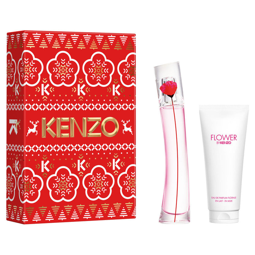 Kenzo Flower By Kenzo Poppy Bouquet香水30ml + 身体乳75ml礼盒 