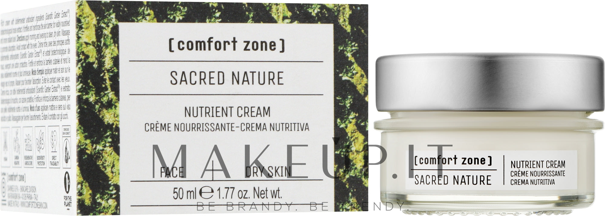 Crema viso nutriente Comfort Zone Sacred Nature Nutrient Cream 50 ml