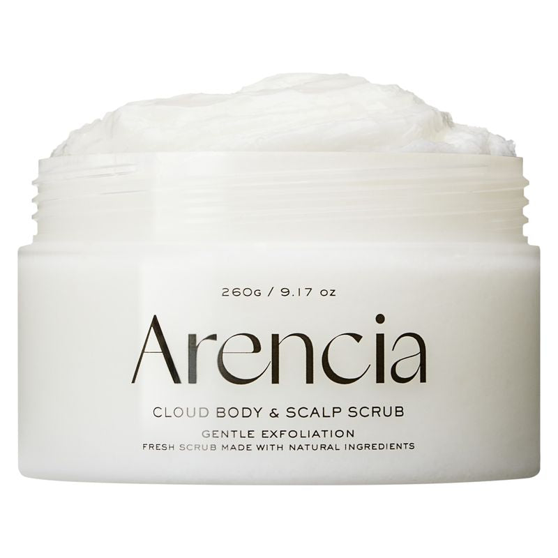 Arencia CLOUD BODY &amp; SCALP SCRUB White Tea &amp; Neroli 260 g