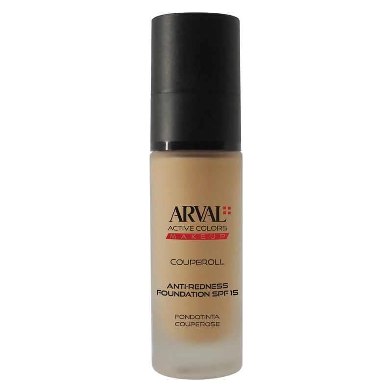 Arval Active Colors Couperoll Anti-Redness Foundation SPF15 — fondotinta anti-rossore 00 Beige Neutro 30 ml