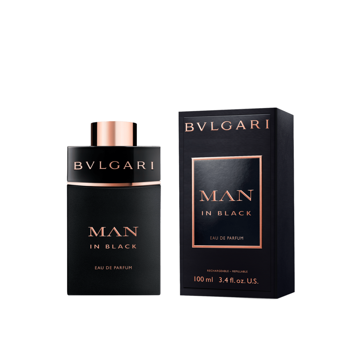 Bvlgari Man In Black Eau de parfum 100 ml + Man In Black — Cofanetto profumo uomo