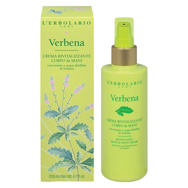 VERBENA CREMA RIVITALIZZANTE CORPO &amp; MANI 200 ML