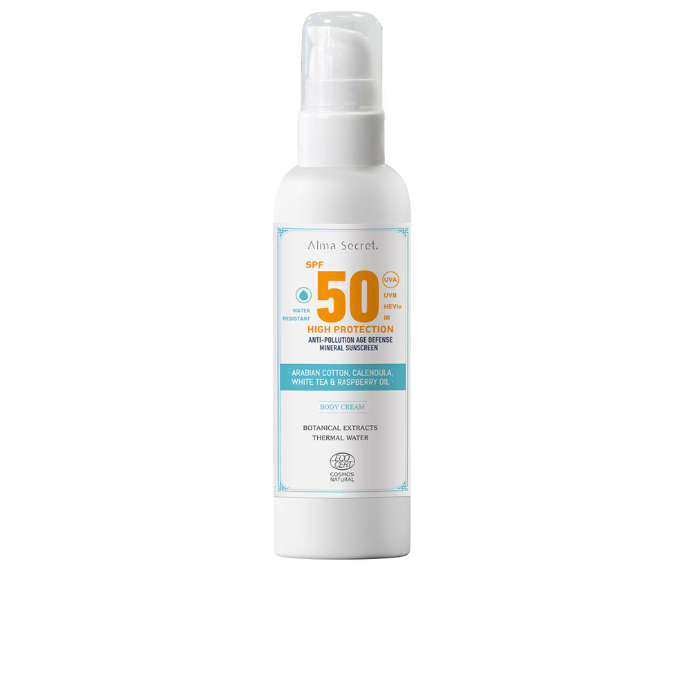 Alma Secret קרם גוף עם הגנה גבוהה Spf50 100 מ&quot;ל