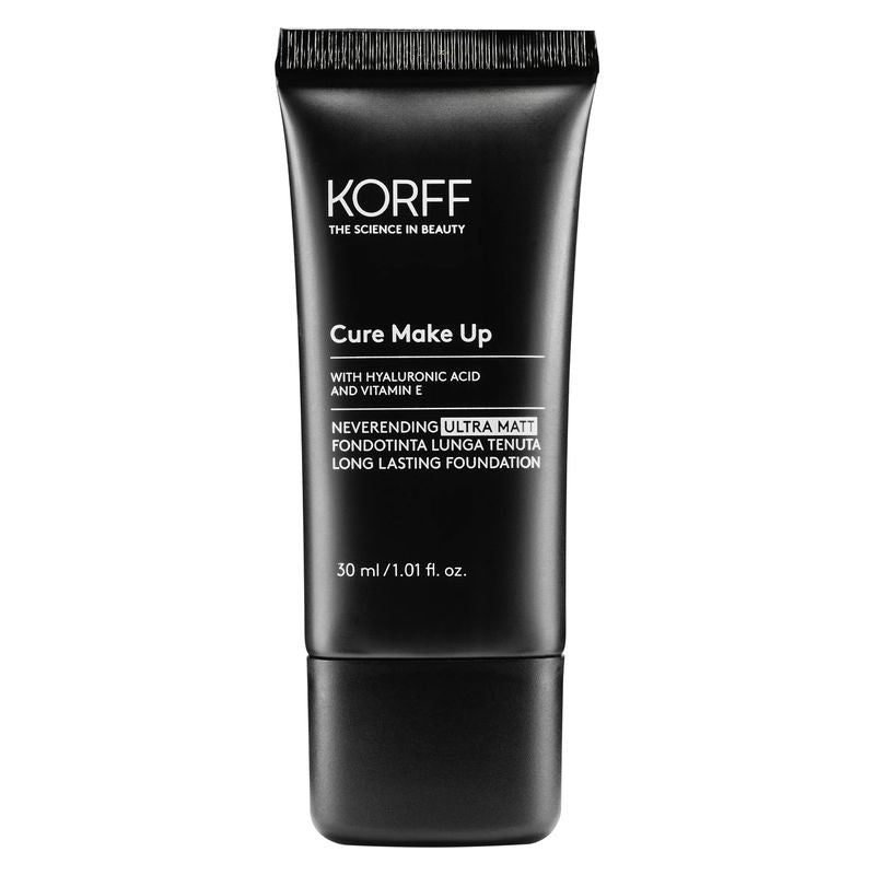 Korff Cure Make Up Neverending Fondotinta Lunga Tenuta Ultra Opaco 30 ml — Fondotinta
