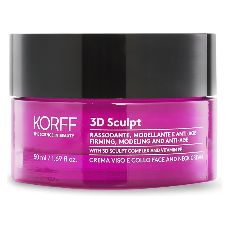 Korff 3D Sculpt Crema Viso e Collo 50 ml — Ansiktskrem