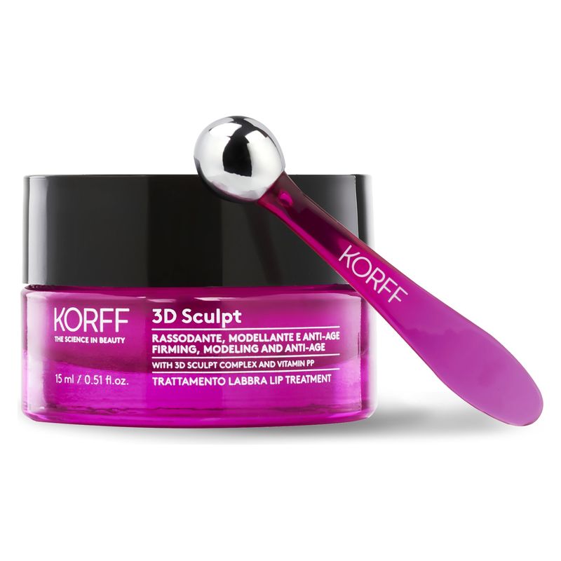Korff 3D Sculpt Trattamento labbra 15 ml — Huulten hoito