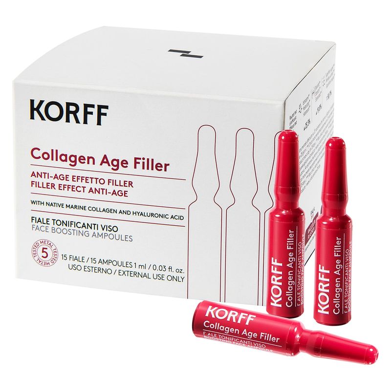 Korff Collagen Age Filler 15 флаконов по 1 мл — Флаконы для лица