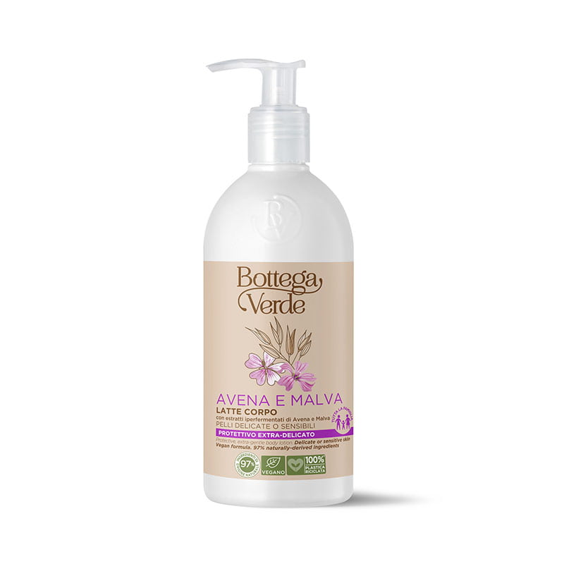 Bottega Verde Avena &amp; Malva Latte corpo 400 ml — Bodylotion