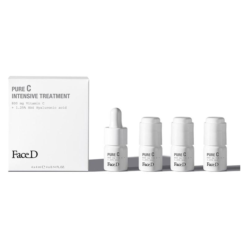 Face D Pura C Trattamento Intensivo 16 ml (4 flaconi da 4 ml) — Trattamento viso