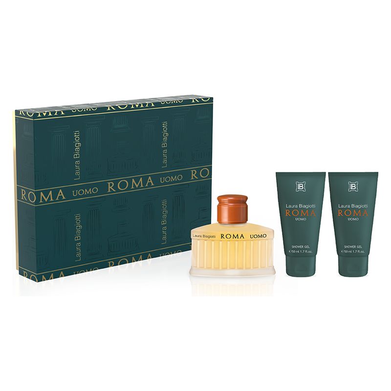 Laura Biagiotti Roma Uomo — Cofanetto profumo