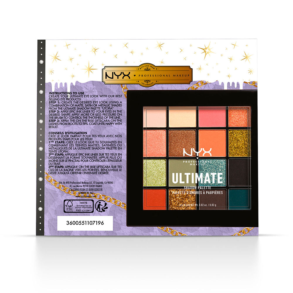 Nyx Vegan Eye Pass Edizione limitata Lotto 3 pezzi