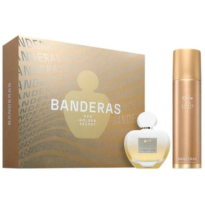 Banderas Her Golden Secret Набор (edt 80ml + deo/150ml)
