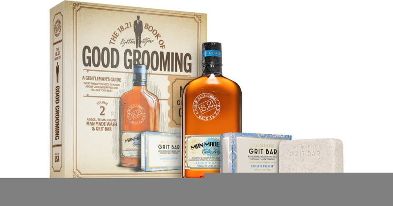 18.21 Man Made Book of Good Grooming Volume 2 Set Men
