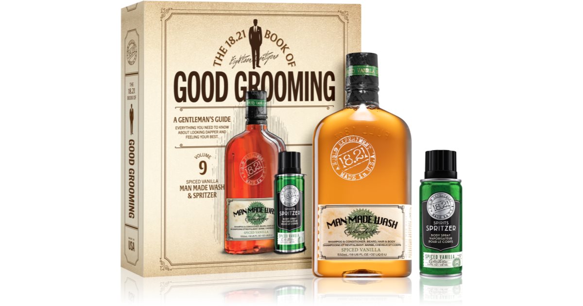 18.21 Man Made Book of Good Grooming, osa 9 (632 ml)