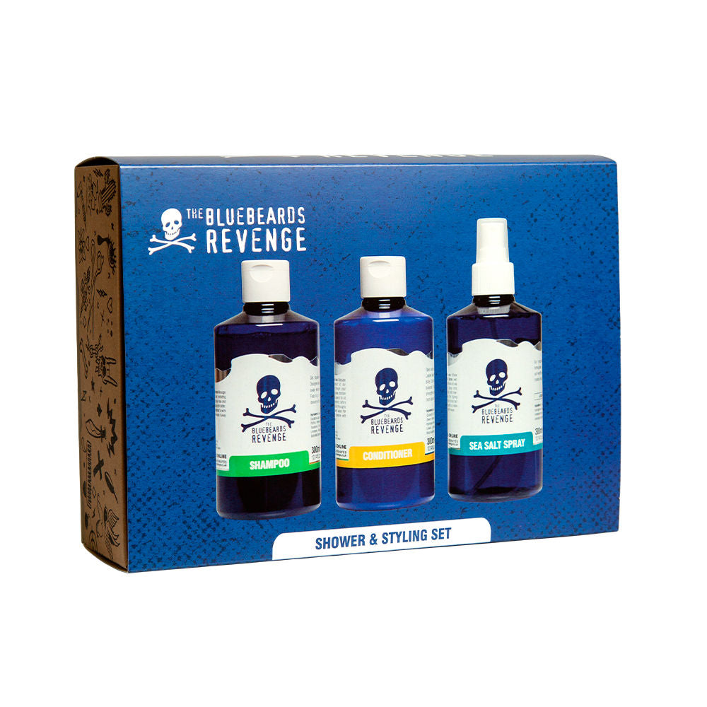 Bluebeards Revenge Shower &amp; Styling gavesett