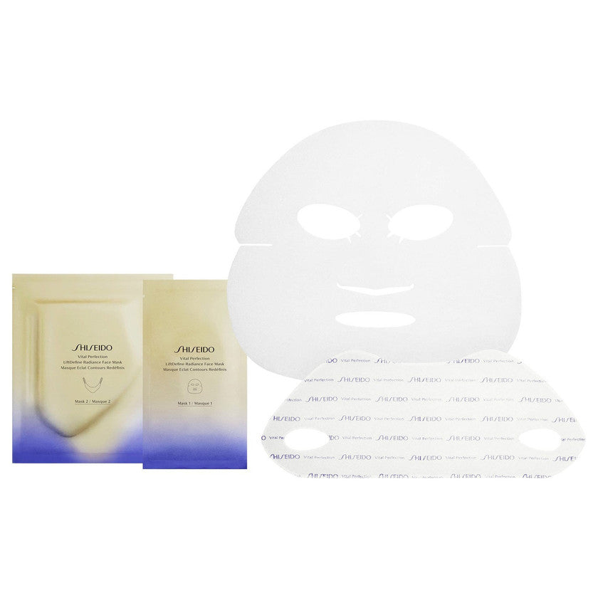 Shiseido Vital Liftdefine Radiance Maschera obličej 6 kusů 