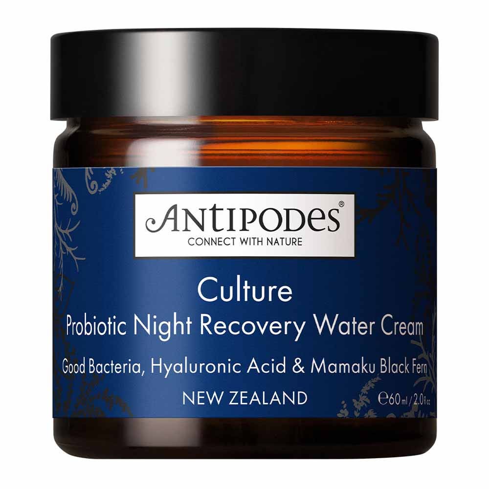 Antipodes Culture Probiotic Night Recovery Water Crema Notte Probiotici 60 ml — Crema Notte