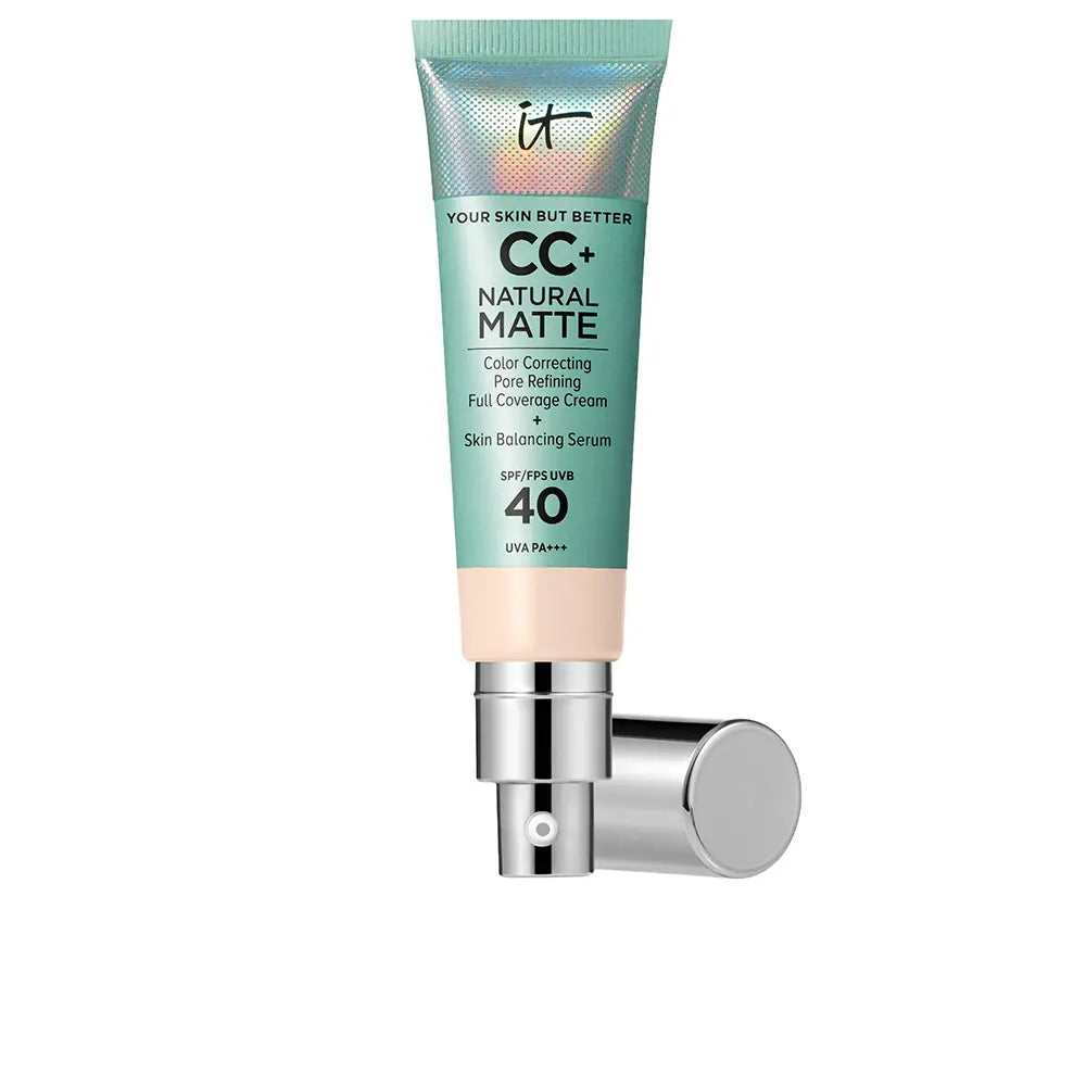 It Cosmetics Cc Natural Matte Cream Foundation Spf40 Fair Porcelaine 32ml