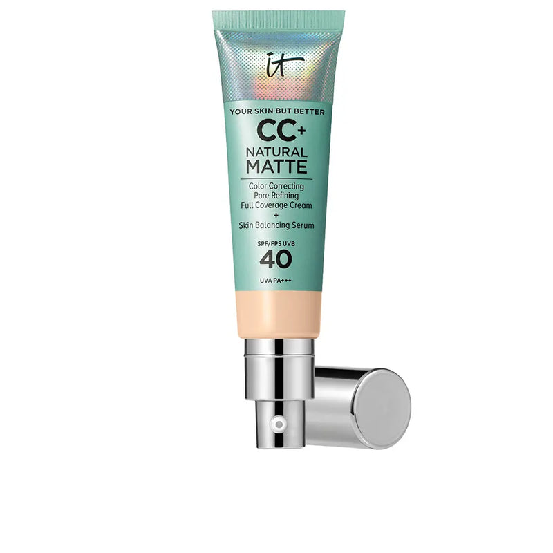 It Cosmetics Base Cc Natural Matte Creme Spf40 Justo 32ml