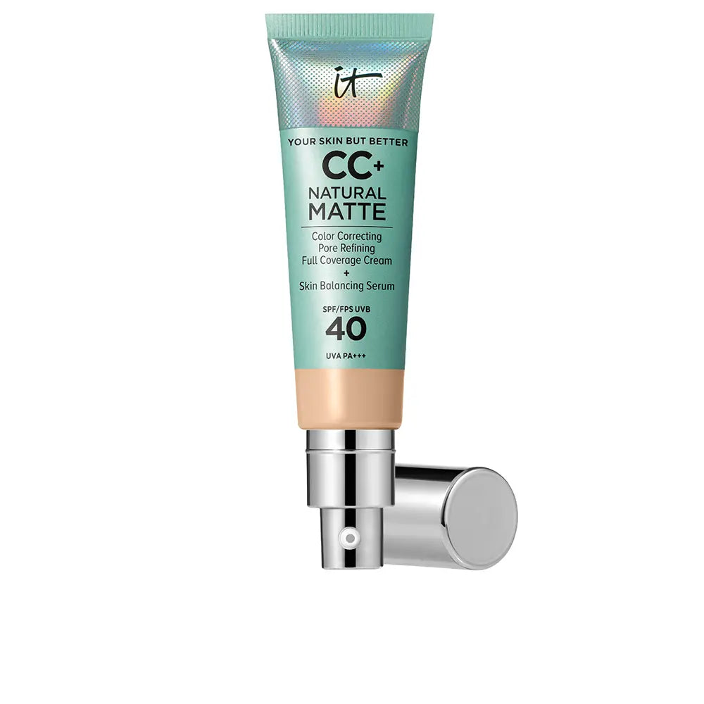 It Cosmetics Base Cc Natural Matte Creme Spf40 Light 32ml