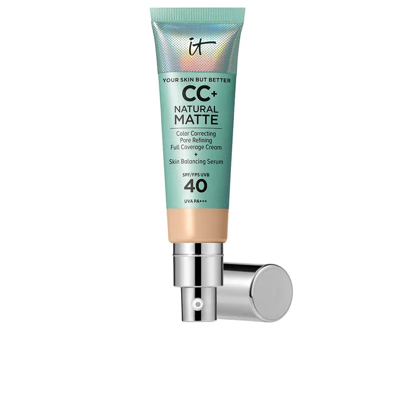 It Cosmetics Base Cc Natural Matte Creme Spf40 Light 32ml