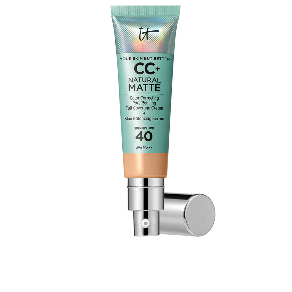 It Cosmetics Base Cc Natural Matte Creme Spf40 Bronzeado Neutro 32ml