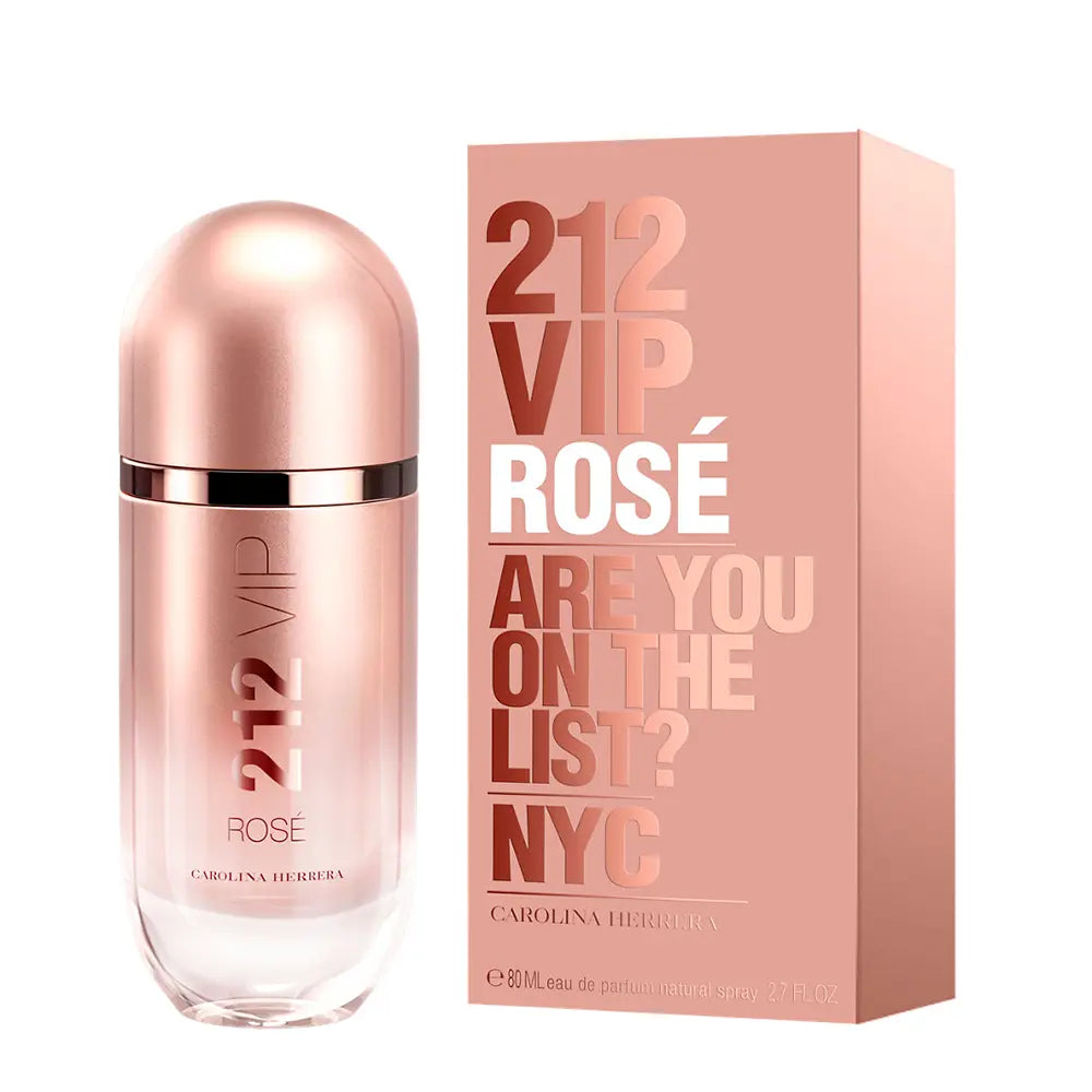 Carolina Herrera 212 Vip Rosé Eau de parfum Spray 80ml for kvinner