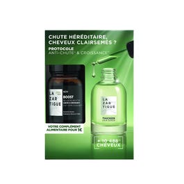 Lazartigue Thicker Cofanetto siero + boost 51 ml — Kuracja do włosów