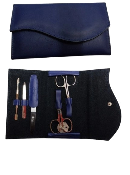 Set per manicure, 5 pezzi, 6836, blu Alpen