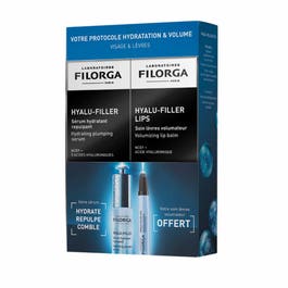 Filorga Hyalu-Filler Cofanetto Idratazione e Volume Siero 30 ml + Balsamo labbra 4 g — Cofanetto viso
