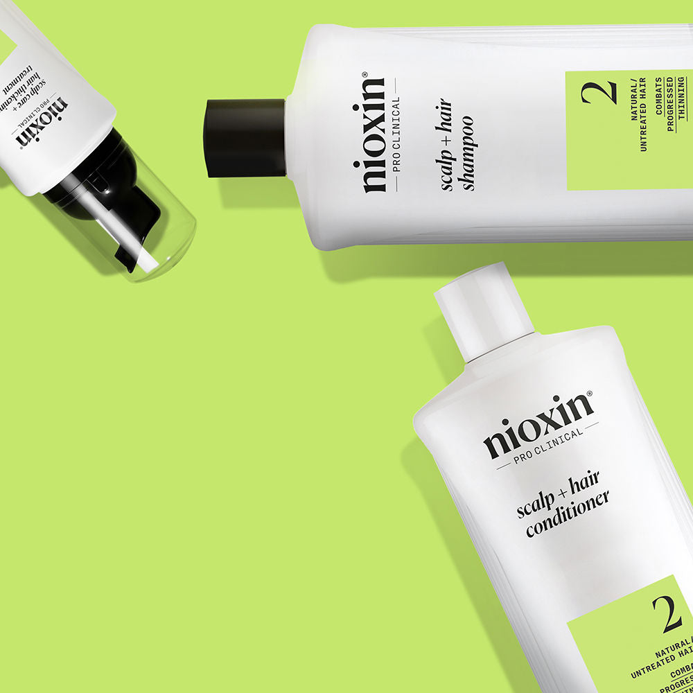 Nioxin System 2 — set di cura per capelli naturali fini e visibilmente diradati