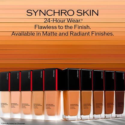 Shiseido Synchro Skin Self-Refreshing Foundation SPF 30 — fondotinta lunga tenuta 30 ml 260 Cashmere